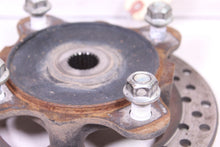 Load image into Gallery viewer, 2008 KAWASAKI KRF TERYX 750 LE FRONT WHEEL HUB WITH ROTOR