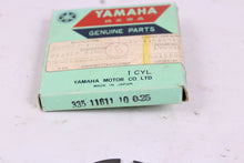 Load image into Gallery viewer, 1972 Yamaha Motocross Enduro Trail 100 NOS OEM 1st Over Piston Ring 335-11611-10