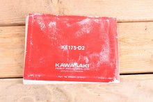Load image into Gallery viewer, Kawasaki KE175 D2 KE 175 OEM Owners Manual 99920-1076-01