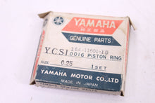 Load image into Gallery viewer, 1968 YAMAHA YCS1 180 NOS OEM 1ST OVER PISTON RINGS 164-11601-10