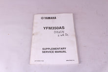Load image into Gallery viewer, YAMAHA YFM350AS BRUIN OEM SUPPLEMENTARY SERVICE MANUAL - YFM350