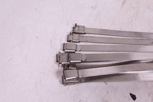 10 Universal CV Boot Clamps 19" Long with 5 Interparts CV Grease Bottles