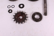 Load image into Gallery viewer, 2009 DUCATI MONSTER 696 SPROCKETS / TIMING STARTER IDLE GEARS