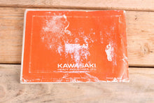 Load image into Gallery viewer, Kawasaki KE125 A7 KE 125 OEM Owners Manual 99920-1078-01