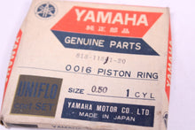 Load image into Gallery viewer, 1971-1974 Yamaha 433 NOS OEM 2nd Over Piston Ring 818-11611-20