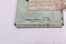 Load image into Gallery viewer, 1965-1966 Yamaha YDS3 NOS OEM 3rd Over Piston Rings  156-11610-30