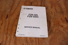 Load image into Gallery viewer, Yamaha FZ6-SS / SSC FZ6 OEM Service Manual