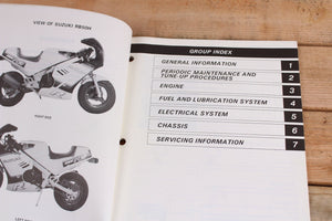Suzuki RB50 RB 50 OEM Service Manual 99500-40000-01E