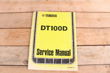 Load image into Gallery viewer, Yamaha DT100D DT100 DT 100 OEM Service Manual LIT-11616-00-36