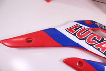 Load image into Gallery viewer, 2007 HONDA CR85RB CR85 RB EXPERT BIG WHEEL RADIATOR SHROUDS / SIDE COVER