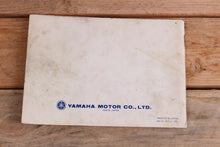 Load image into Gallery viewer, Yamaha SR540E SR540 SR 540 OEM Owners Manual LIT-12628-00-37