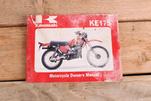 Load image into Gallery viewer, Kawasaki KE175 KE 175 D2 OEM Owners Manual 99920-1076-01