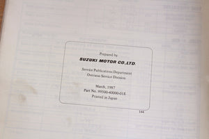 Suzuki RB50 RB 50 OEM Service Manual 99500-40000-01E