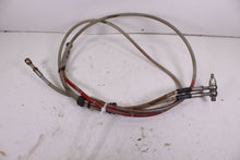 Load image into Gallery viewer, 1988 HONDA TRX250R RUSSEL AFTERMARKET STAINLESS BRAIDED FRONT BRAKE LINES