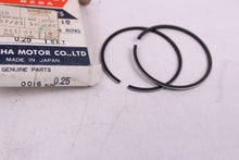 Load image into Gallery viewer, 1968-1969 Yamaha YG5 NOS OEM 1st Over Piston Rings  180-11601-10