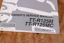Load image into Gallery viewer, Yamaha TT-R125M/MC TTR 125 OEM Owners Service Manual