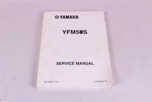 Load image into Gallery viewer, 2003 Yamaha YFM50S Raptor OEM Service Manual - YFM50 YFM 50