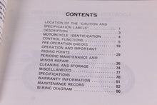Load image into Gallery viewer, 1983 YAMAHA XJ650K OWNERS MANUAL  XJ650 XJ 650