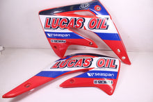 Load image into Gallery viewer, 2007 HONDA CR85RB CR85 RB EXPERT BIG WHEEL RADIATOR SHROUDS / SIDE COVER