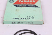 Load image into Gallery viewer, 1964-1965 Yamaha YJ1 YJ 1975 RD60 NOS OEM 1st Over Piston Rings  388-11601-10-00