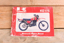 Load image into Gallery viewer, Kawasaki KE175 D2 KE 175 OEM Owners Manual 99920-1076-01