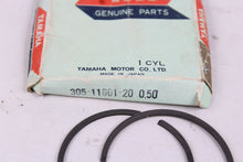 Load image into Gallery viewer, 1975-1976 Yamaha RS100 NOS OEM 2nd Over Piston Rings - RS 100 305-11601-20-00