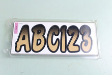 Load image into Gallery viewer, Yamaha Factory Matched Number Kit Brow Black MAR-BRBKG-20-89