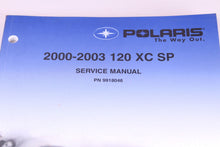 Load image into Gallery viewer, 2000-2003 POLARIS 120 XC SP SERVICE MANUAL WITH DVD