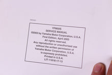 Load image into Gallery viewer, 2003 Yamaha YFM50S Raptor OEM Service Manual - YFM50 YFM 50