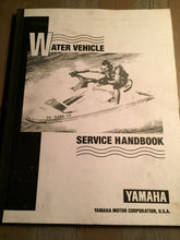 Load image into Gallery viewer, 1996 Yamaha Water Vehicle OEM Service Handbook