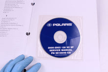 Load image into Gallery viewer, 2000-2003 POLARIS 120 XC SP OEM SERVICE MANUAL W/ DVD 9918046