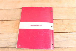 Suzuki RB50 RB 50 OEM Service Manual 99500-40000-01E