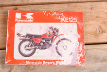 Load image into Gallery viewer, Kawasaki KE125 A7 KE 125 OEM Owners Manual 99920-1078-01