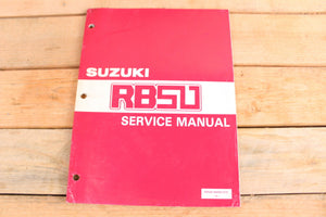 Suzuki RB50 RB 50 OEM Service Manual 99500-40000-01E