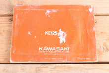 Load image into Gallery viewer, Kawasaki KE125 A7 KE 125 OEM Owners Manual 99920-1078-01