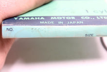 Load image into Gallery viewer, 1975-1976 Yamaha DT400 NOS OEM 3rd Over Piston Rings 500-11610-30